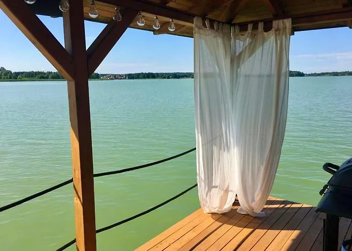 Piekny Dom Na Wodzie!!! Mazury Szlak Wjm Vila