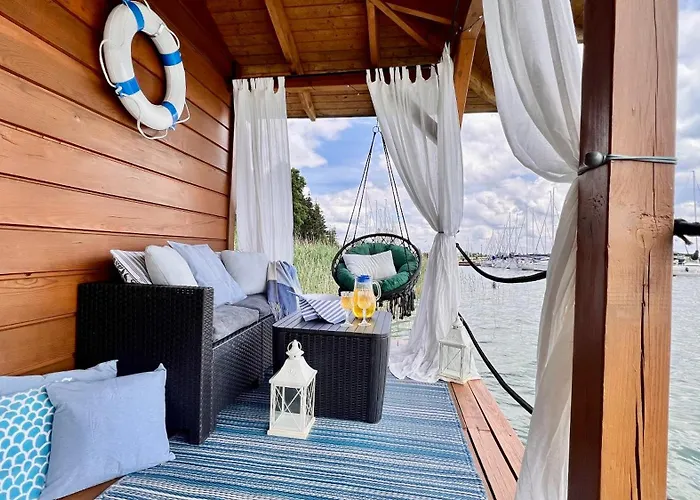 Piekny Dom Na Wodzie!!! Mazury Szlak Wjm Vila Ryn (Warmian-Masurian)